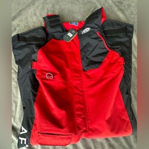 AFTCO men’s Hydronaut insulated bib large red/black
